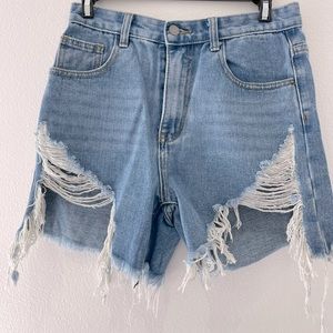 Mid High-rise shorts